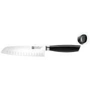 Santoku Bı&ccedil;ağı 18 cm, Siyah,,large