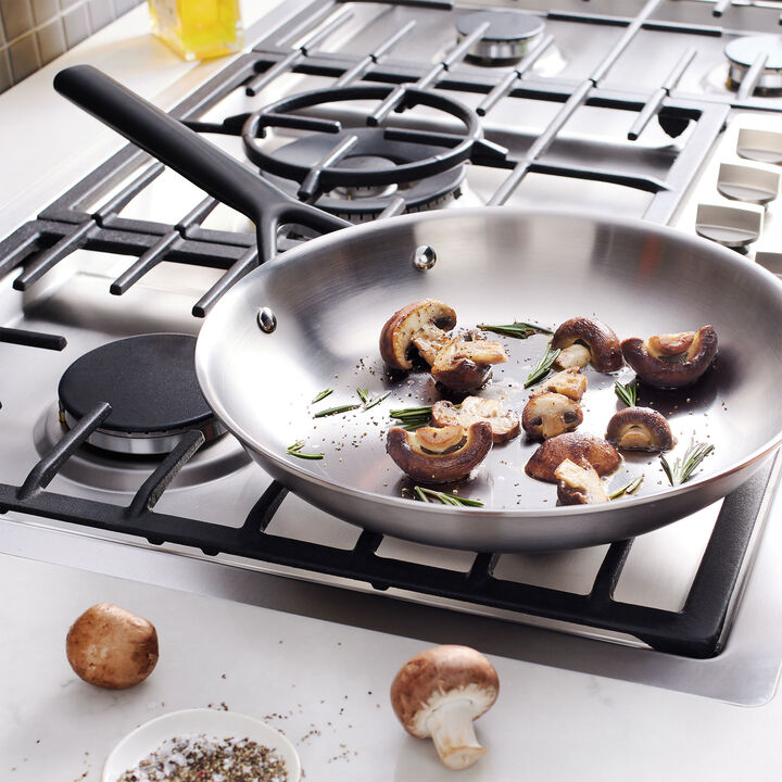 Milano Stainless Steel, 10-inch, Stainless Steel, Frying Pan, large 2