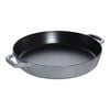 13.5-inch, Double Handle Fry Pan, graphite grey,,large