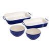 4-pc, Baking and Bowl Set, dark blue,,large