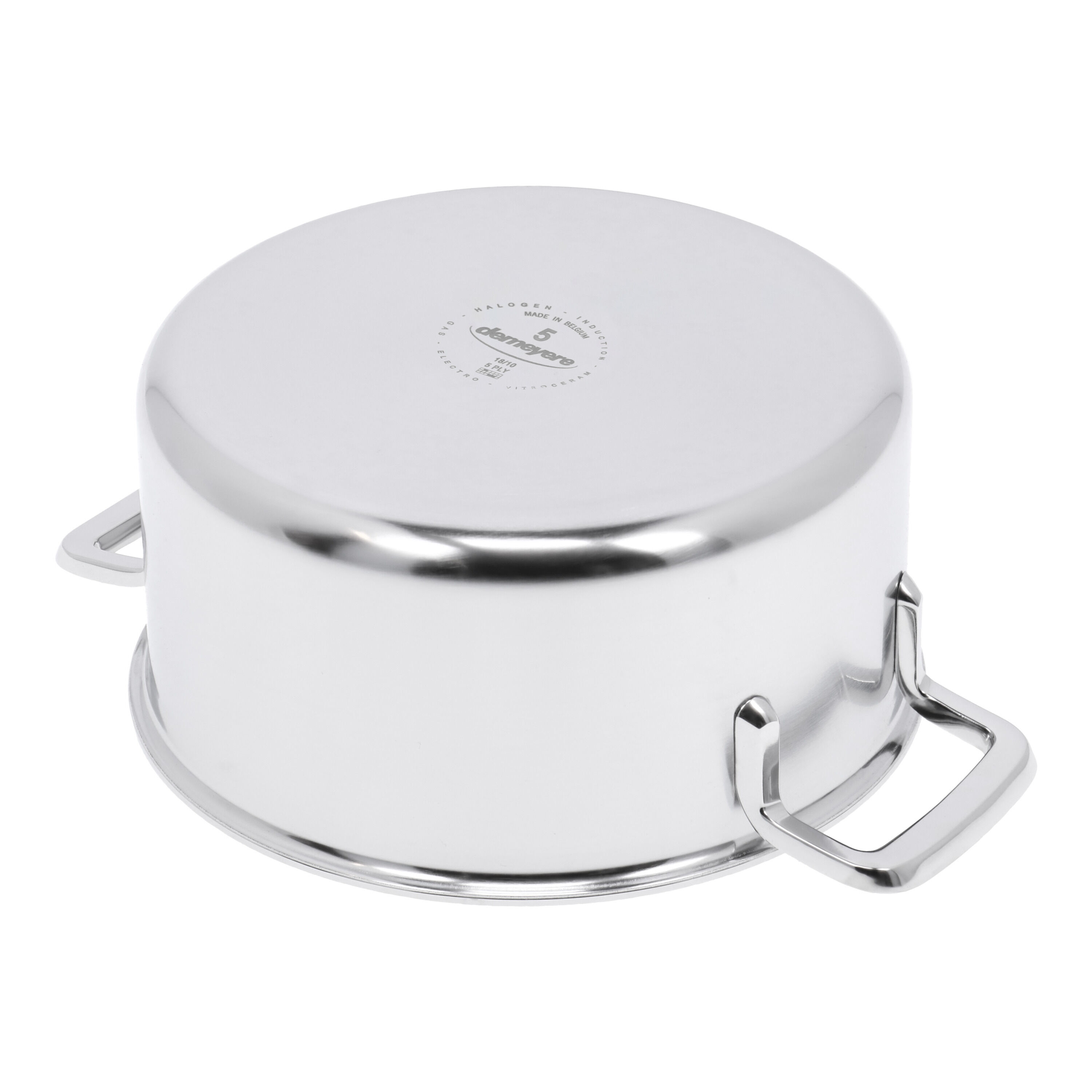 Demeyere Intense 5 Kookpan met dubbelwandig deksel 20 cm / 3 l - Intense 5 - Demeyere