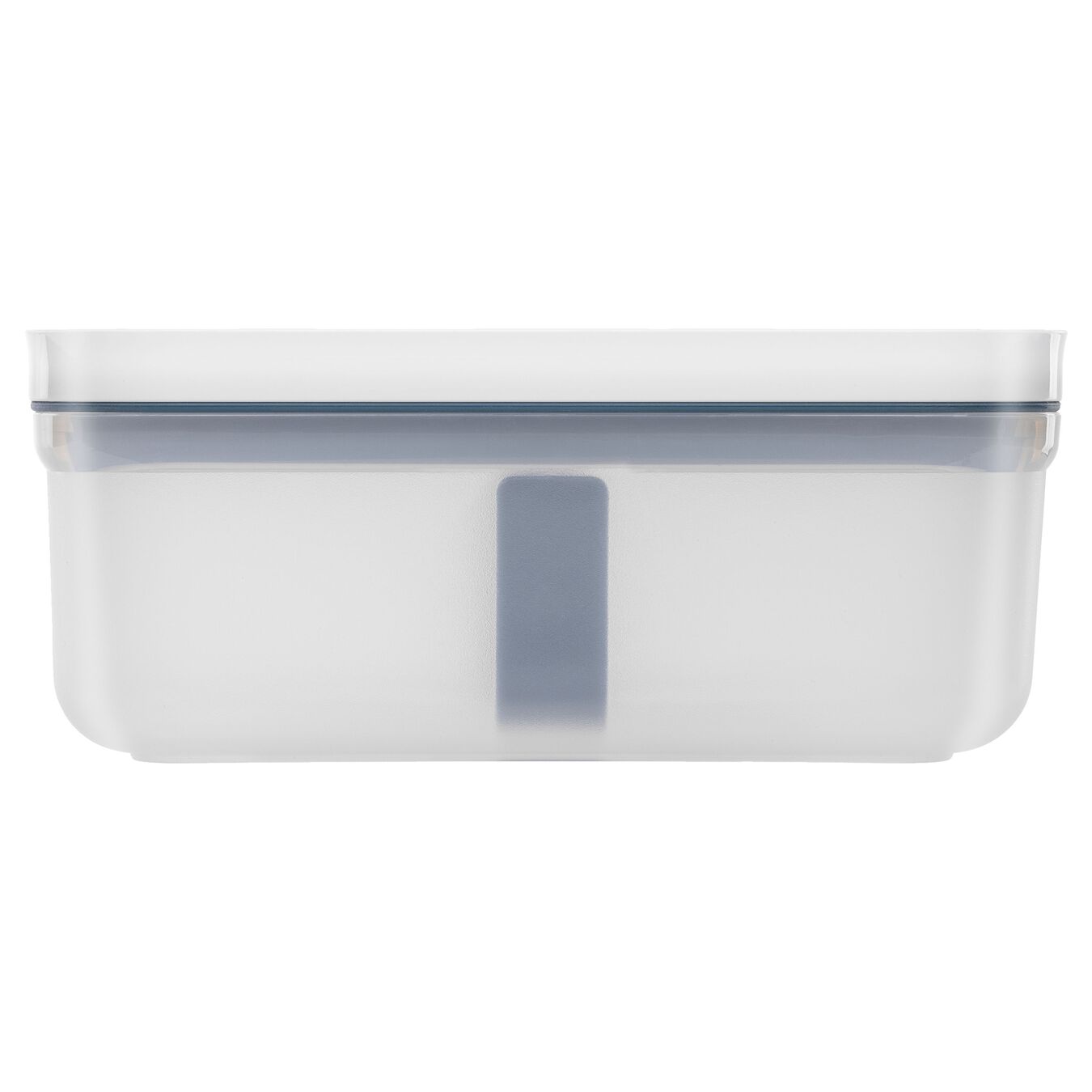 Boîte à tartines sous-vide M, Matière synthétique, semi transparent-Blue La-Mer,,large 3