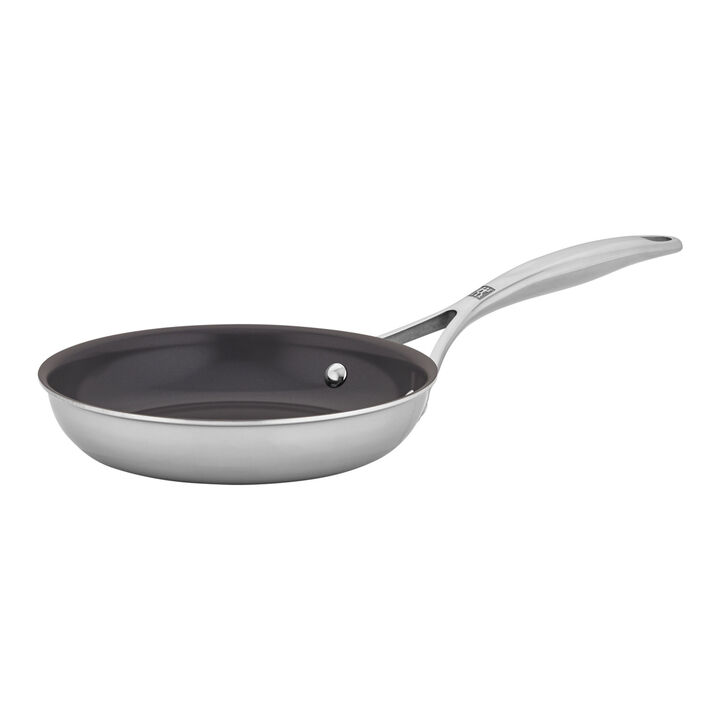 Energy Plus, Frying pan, 8 inch, 18/10 Stainless Steel, Ceramic coating, large 1