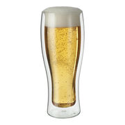 14 oz Double-Wall Beer Glass 2-pc Set