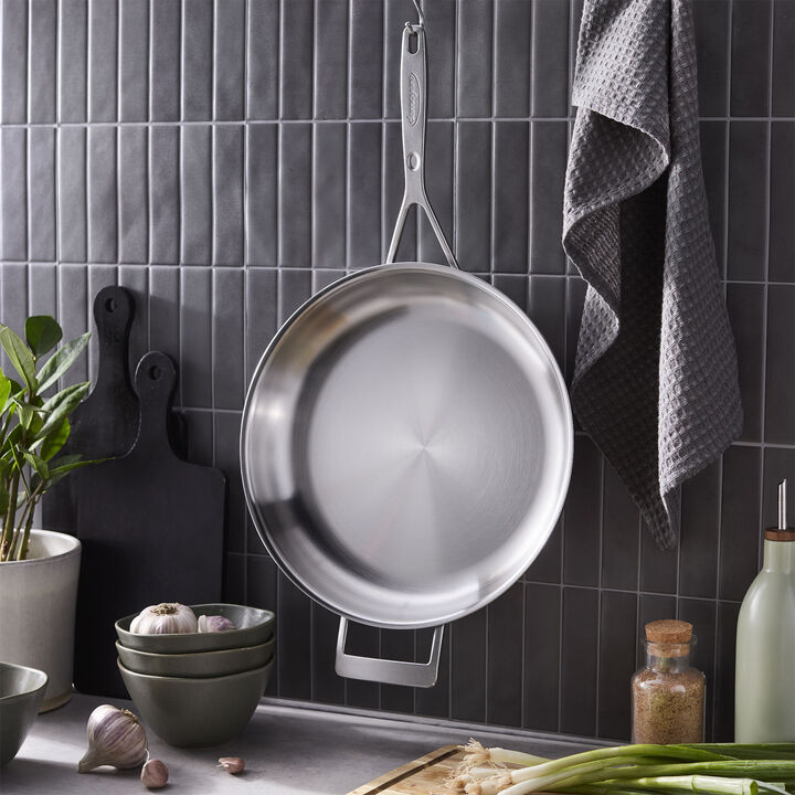 Industry 5, 32 cm 18/10 Stainless Steel Frying pan silver, large 2