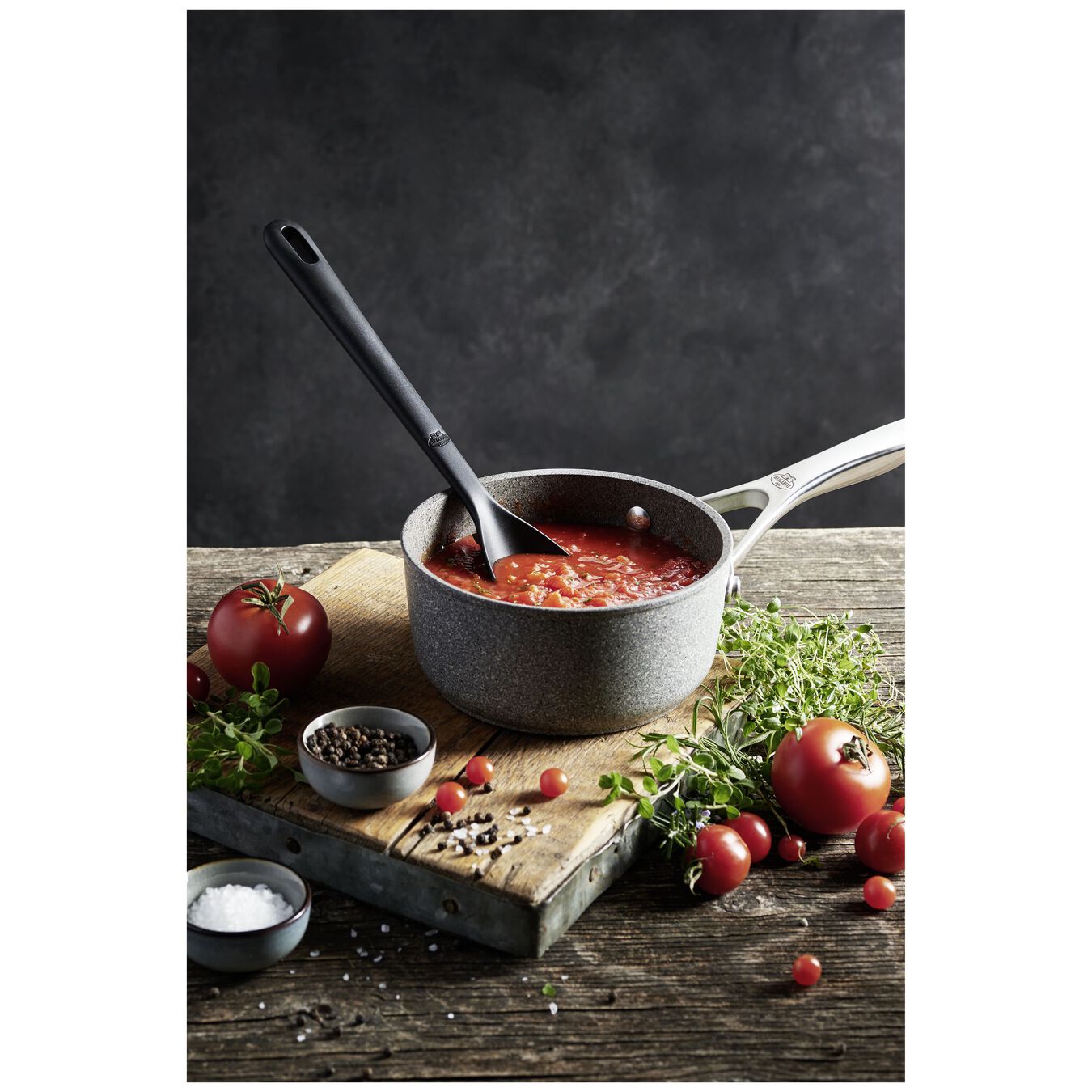 Casseruola con manico - 18 cm, alluminio, Granitium Titanium Extreme,,large 2