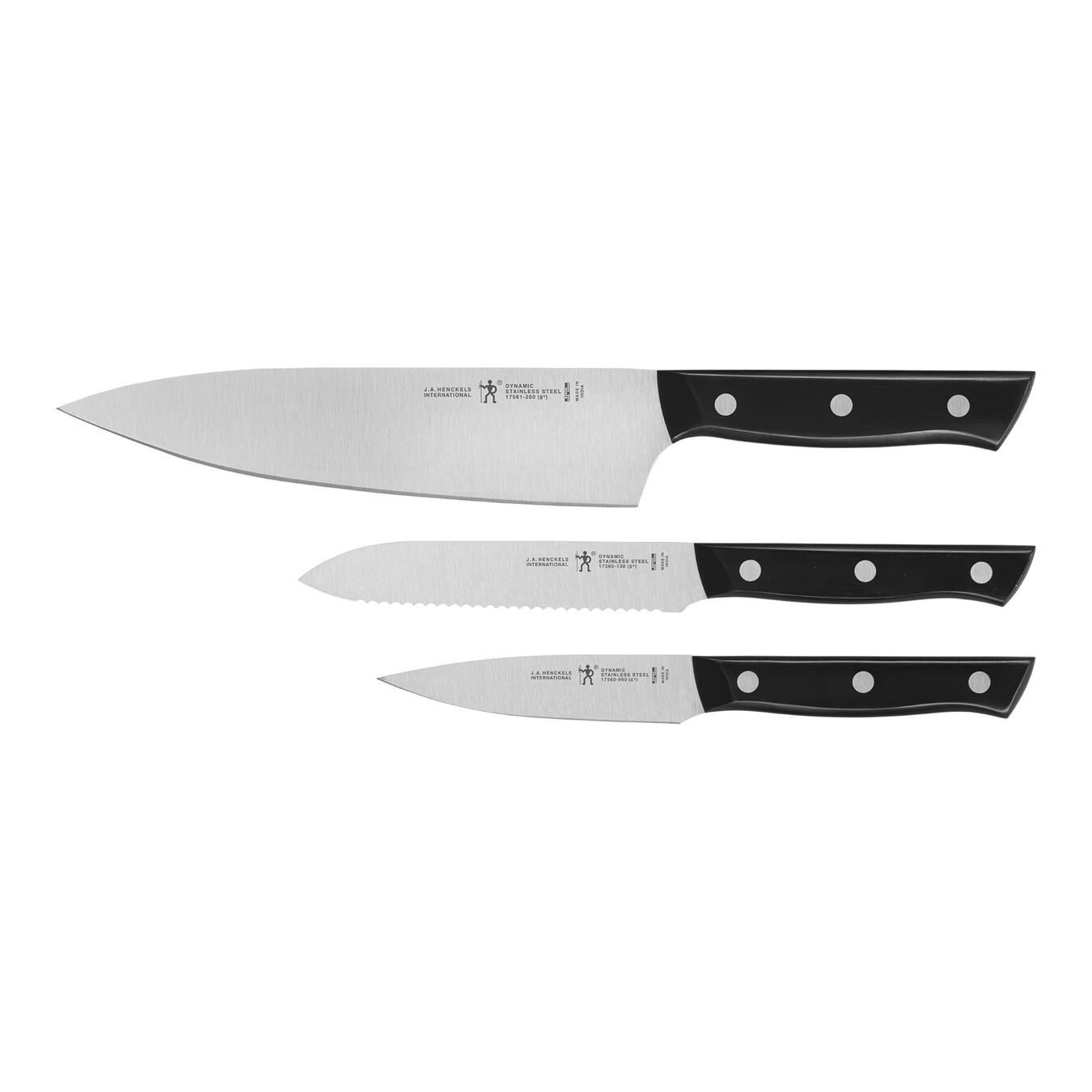 Henckels 17560-203 Dynamic Carving Knife ZWILLING J.A Black//Stainless Steel