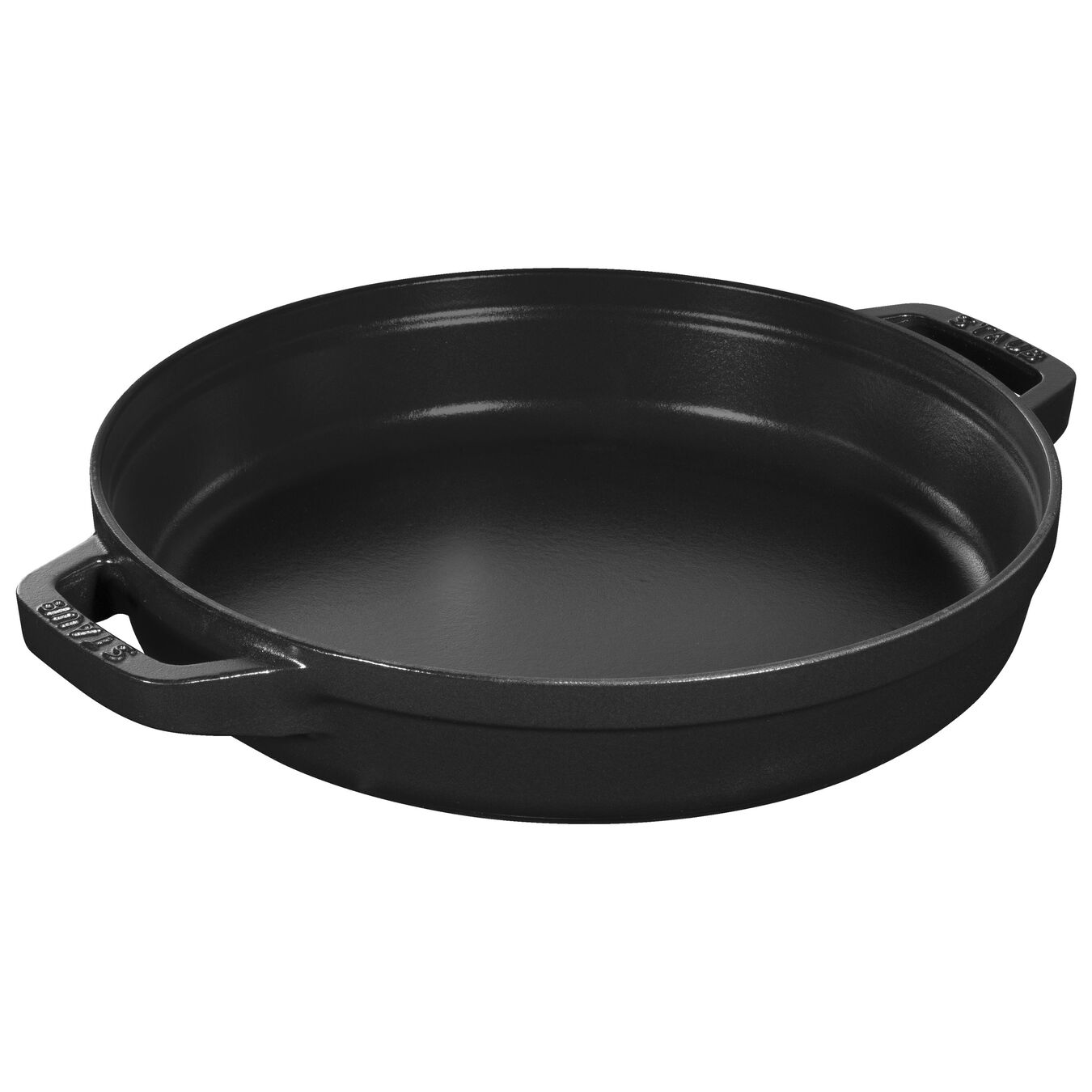 2-pcs Cast iron Pot set black,,large 2