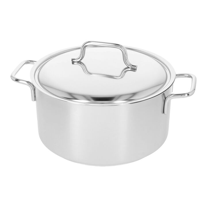 Apollo 7, Bratentopf mit Deckel 22 cm, 18/10 Edelstahl, large 4