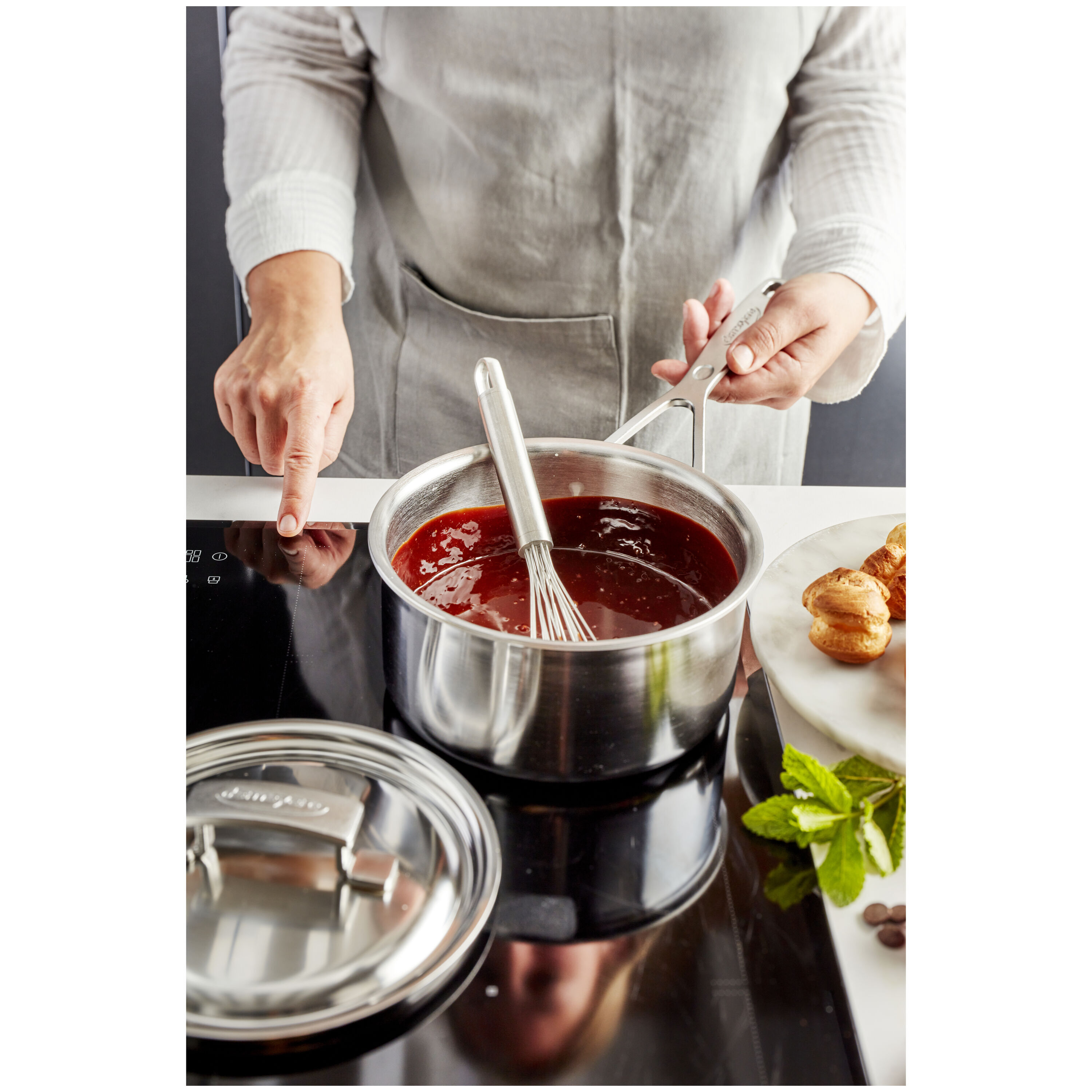 Demeyere Industry 5 Steelpan zonder deksel 16 cm / 1,5 l - Industry 5 - Demeyere
