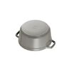 La Cocotte, 3.7 l cast iron round Cocotte, graphite-grey, small 3