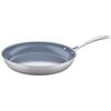 Spirit Stainless, 3 Ply, 12-inch, 18/10 Stainless Steel, Ceramic, Frying Pan, small 1