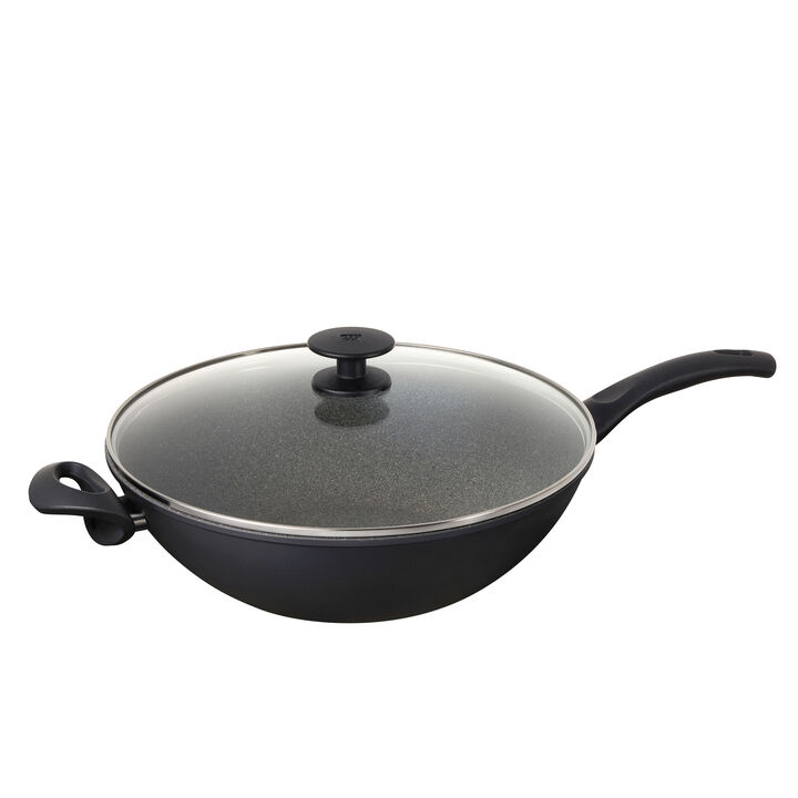 Bologna Granitium, 32 cm / 12.5 inch aluminum Wok, large 1