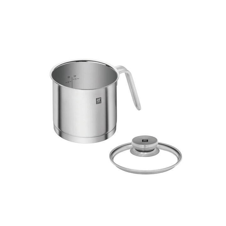 モーメント, ミルクパン ガラス蓋付 14 cm, 18/10 SST, large 2