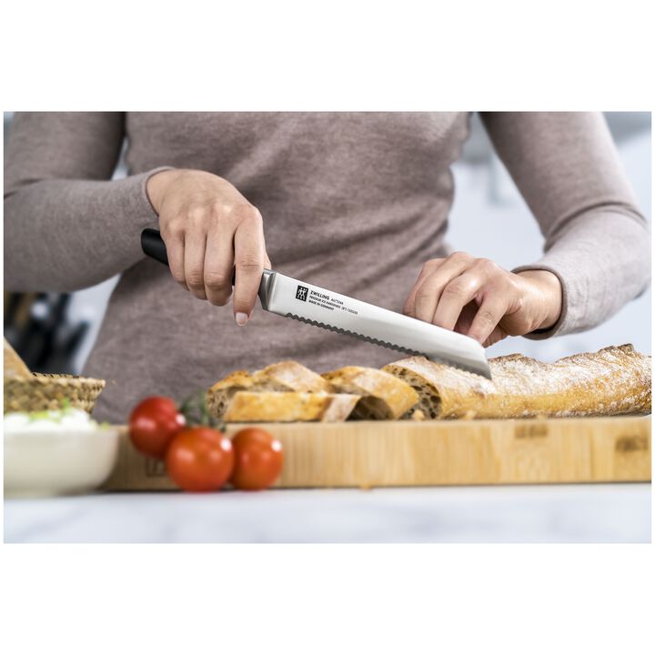 All * Star, 8-inch, Bread Knife, White, large 3