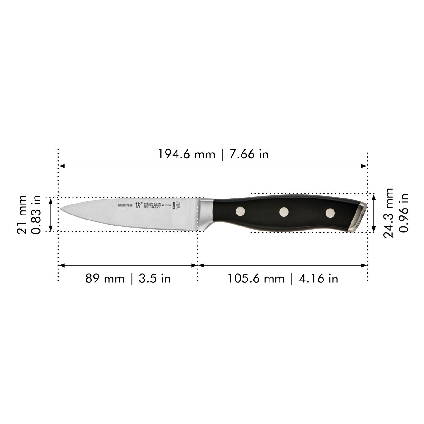 3.5 inch Paring knife,,large 2