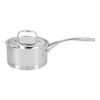 1.5 l 18/10 Stainless Steel round Sauce pan with lid, silver,,large
