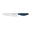 Couteau de chef 20 cm, Bleu,,large