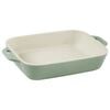 Ceramic - Rectangular Baking Dishes/ Gratins, 3-pc, Rectangular Baking Dish Set, Eucalyptus, small 4