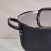 Milano,  aluminum Stock pot with glass lid, small 4