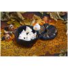 Ceramique, 15 cm pumpkin Ceramic Cocotte black, small 10