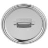 Industry 5, 4 qt Deep Sauté Pan with Double Handle and Lid, 18/10 Stainless Steel , small 4