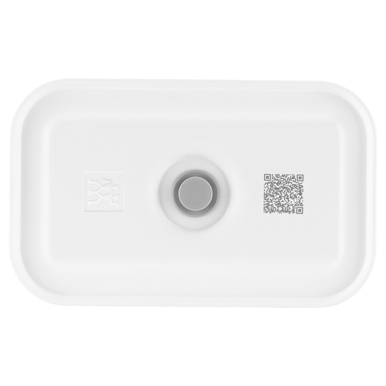 Lunch box sottovuoto M, plastica, semi transparente-grigio,,large 2