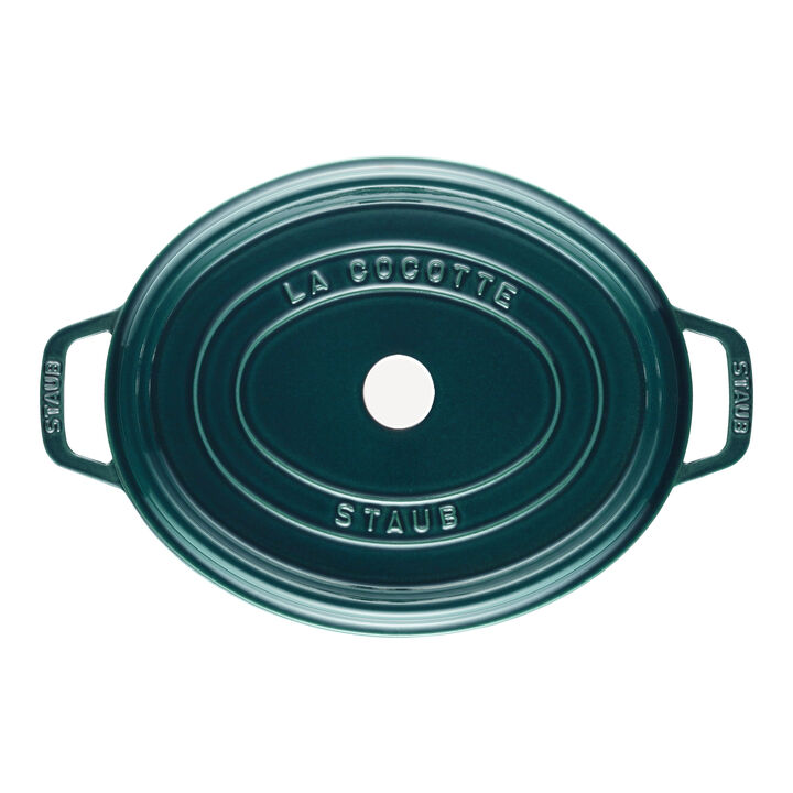 La Cocotte, Cocotte 31 cm, Ovale, La Mer, Fonte, large 2