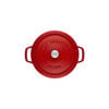 La Cocotte, Cocotte 18 cm, rund, Kirsch-Rot, Gusseisen, small 3
