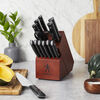 Everedge Dynamic, 14-pc, Knife Block Set, Brown, small 9