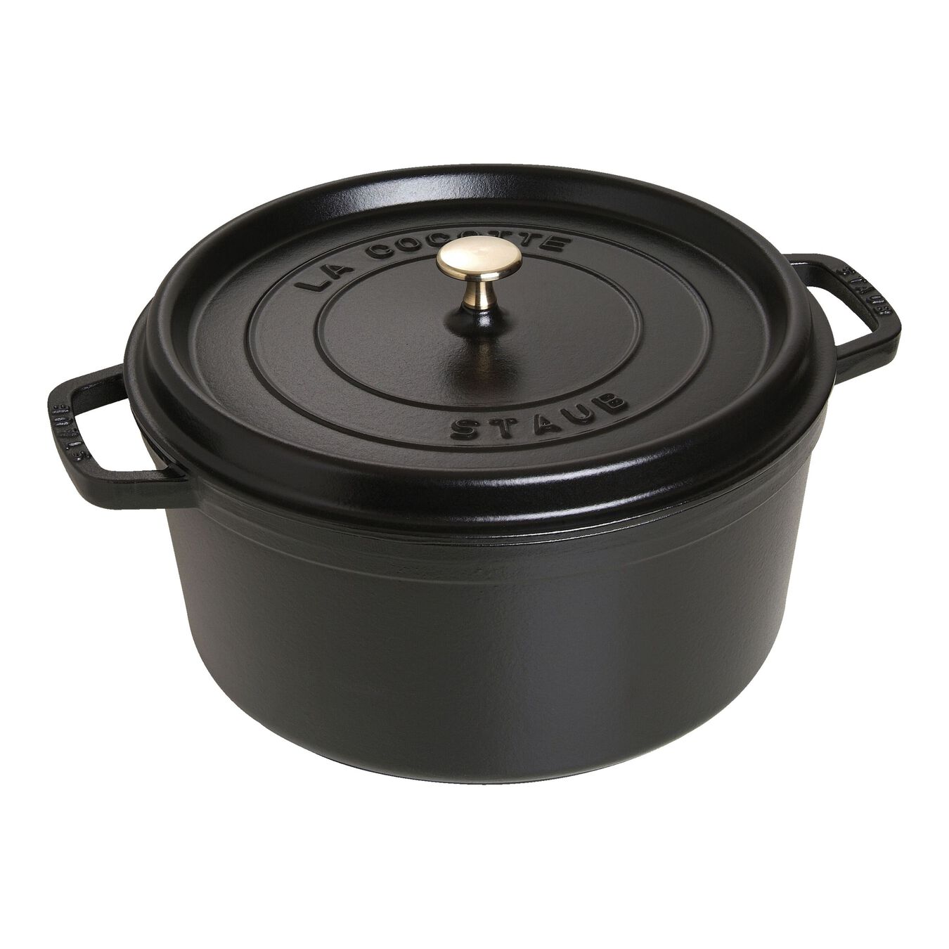 Staub La Cocotte Cocotte 30 cm, Rond(e), Noir, Fonte Boutique