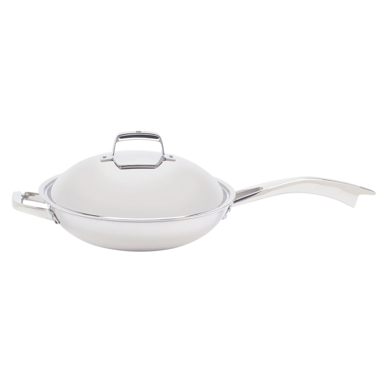 32 cm / 12.5 inch 18/10 Stainless Steel Wok with lid,,large 2