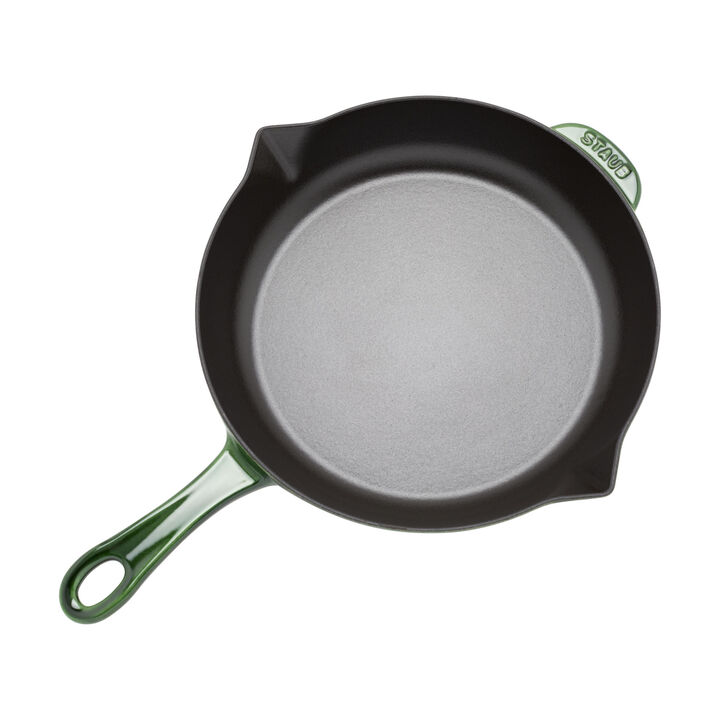 Cast Iron, 10-inch, Fry Pan, Basil, large 2