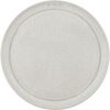 26 cm ceramic round Plate flat, white truffle,,large