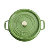 Cast Iron, 5.5 qt, Round, Cocotte, Pistachio, small 2
