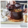 Cast Iron - Tall Cocottes, 5 qt, round, Tall Cocotte, grenadine, small 6
