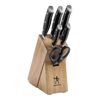 Accent, 7-pcs, Knife block set, natural, small 1