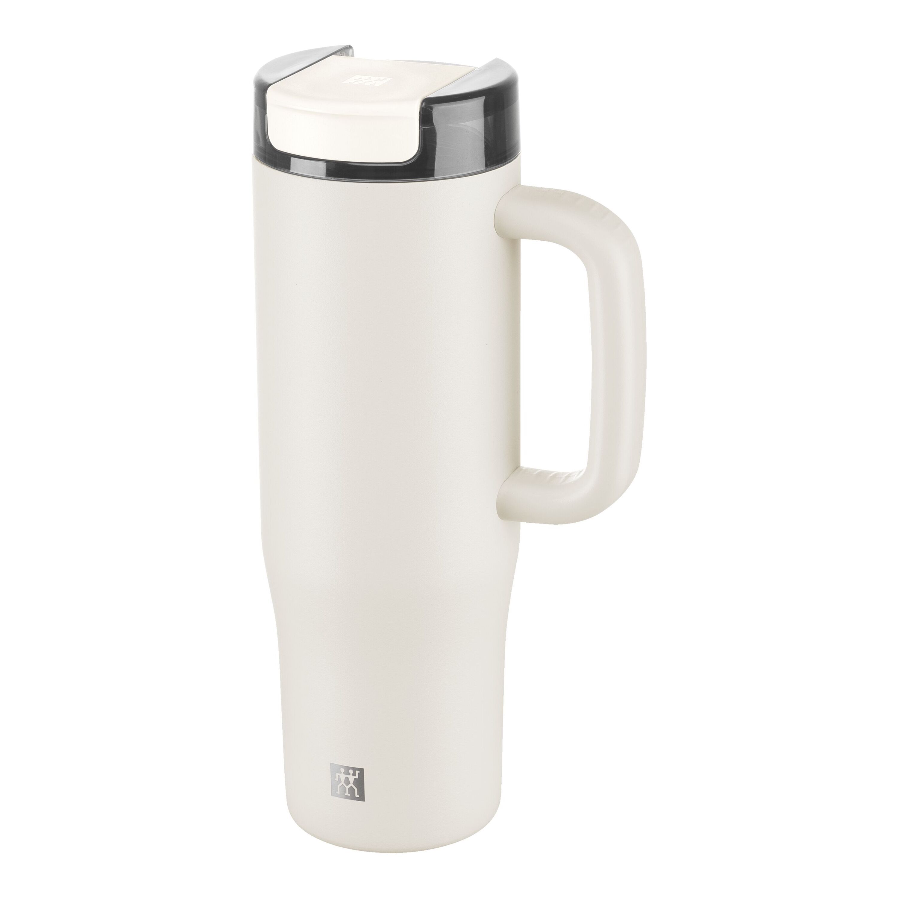 Zwilling Cream Thermo Plus Thermo Straw Tumbler, 900 Ml, Stainless Steel,