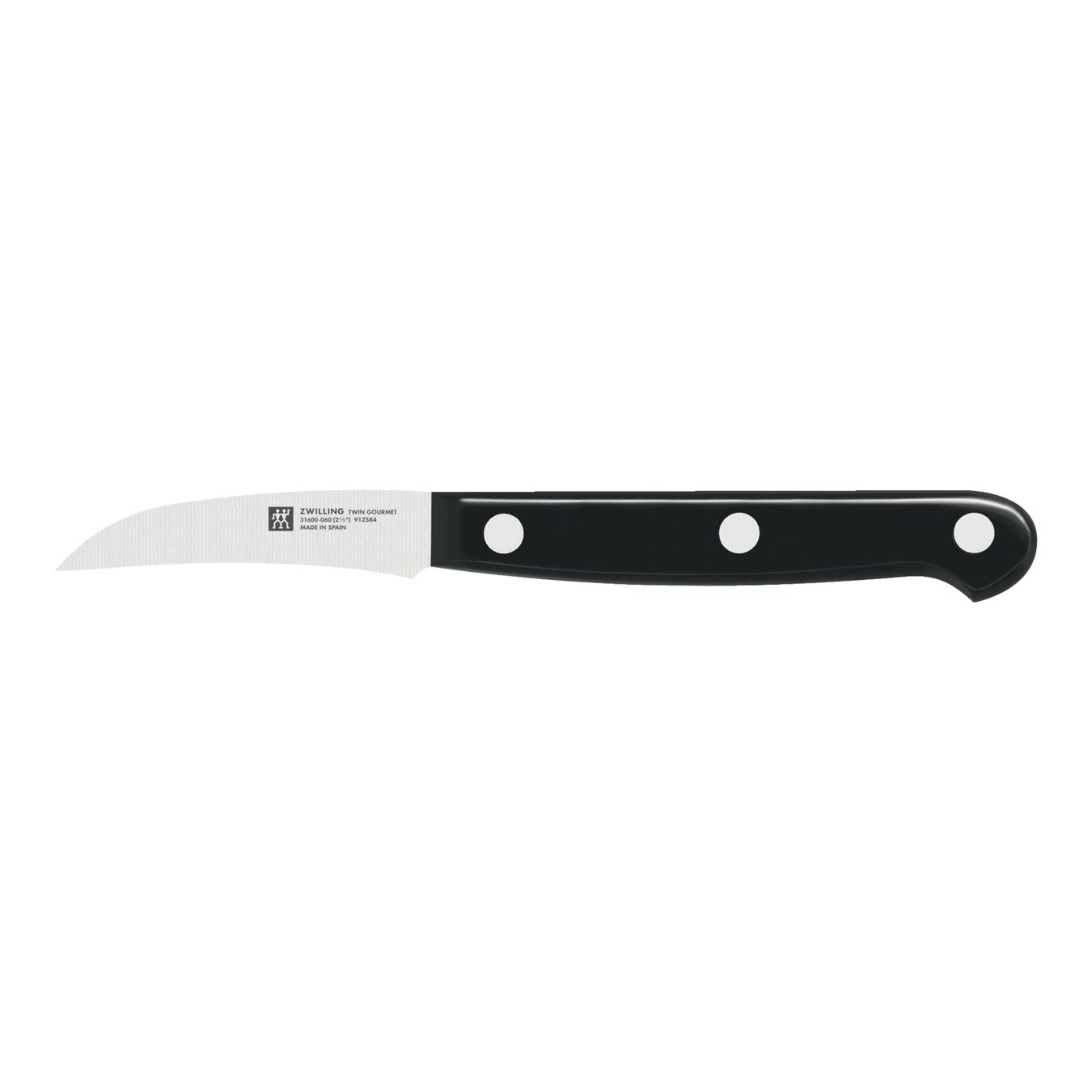Couteau à éplucher 6 cm,,large 1