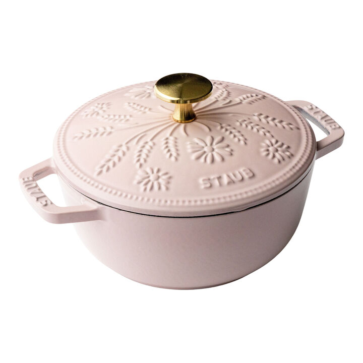 鋳物ホーロー鍋, Wa-NABE Margaret ソルベローズ 16 cm, 鋳鉄, large 1