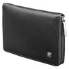 PREMIUM, 9-pcs Nappa leather Zip fastener case black, small 3