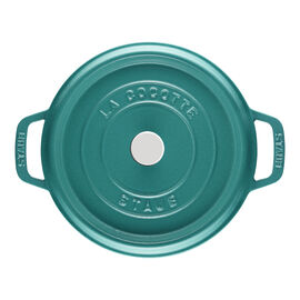 4-qt round Cocotte, Turquoise