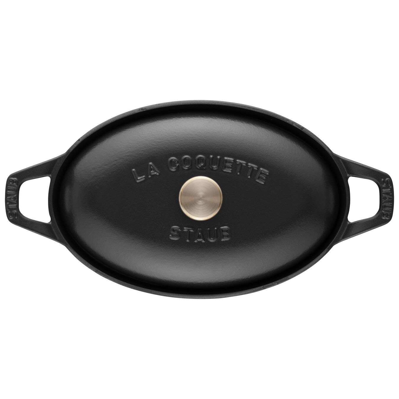 1.7 l cast iron oval La Coquette, black,,large 5