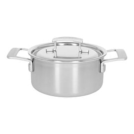 Demeyere Industry 5, 2.2 l 18/10 Stainless Steel Stew pot with lid