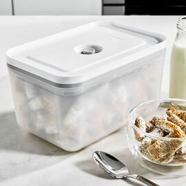 Vakuumbox L, Kunststoff, Semitransparent-Grau