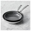 Clad H3, 2-pc, Stainless Steel, Non-stick, Ceramic Frypan Set, small 3