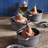 Cast Iron, 0.25 qt, Mini Round Dutch Oven, graphite grey, small 2