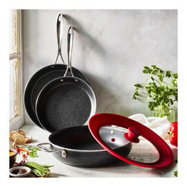 Henckels Capri, 4-pc, aluminium, Non-stick, Frying pan set