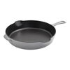 28 cm / 11 inch cast iron Traditional Deep Frypan, graphite-grey,,large