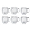 Sorrento, dubbelwandig cappuccinoglazen set, 6-delig, small 1